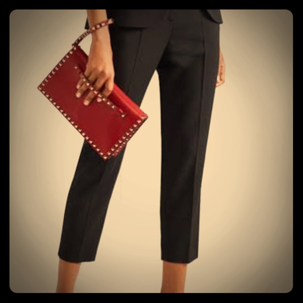 Valentino Garavani Rockstud Flap Clutch - Purple
